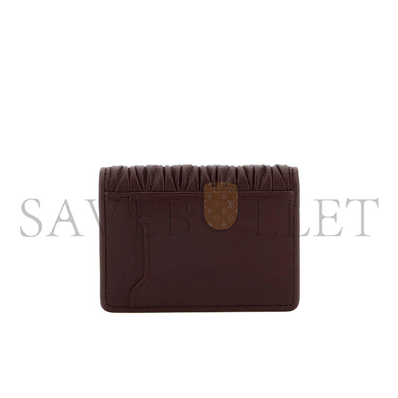 MIU MIU MATELASSÉ CARD HOLDER 5MV204 (11.5*8*1cm) MIU MIU MATELASSÉ CARD HOLDER 5MV204 (11.5*8*1cm)